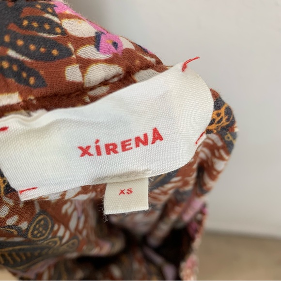 XIRENA PAXTYN COTTON BOHEMIAN PRINTED PANT SZ XS - Picture 8 of 9